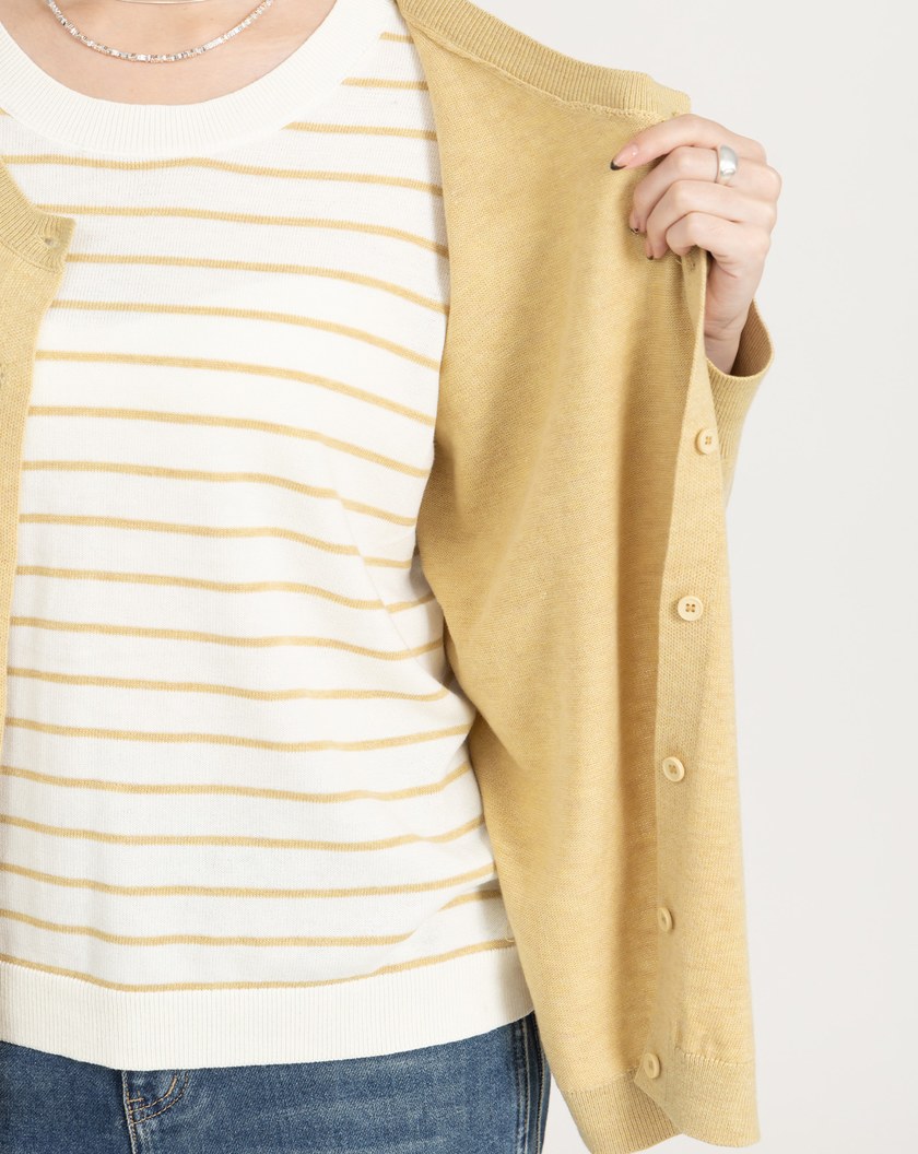 一件出門混羊毛假兩件針織上衣(三色)