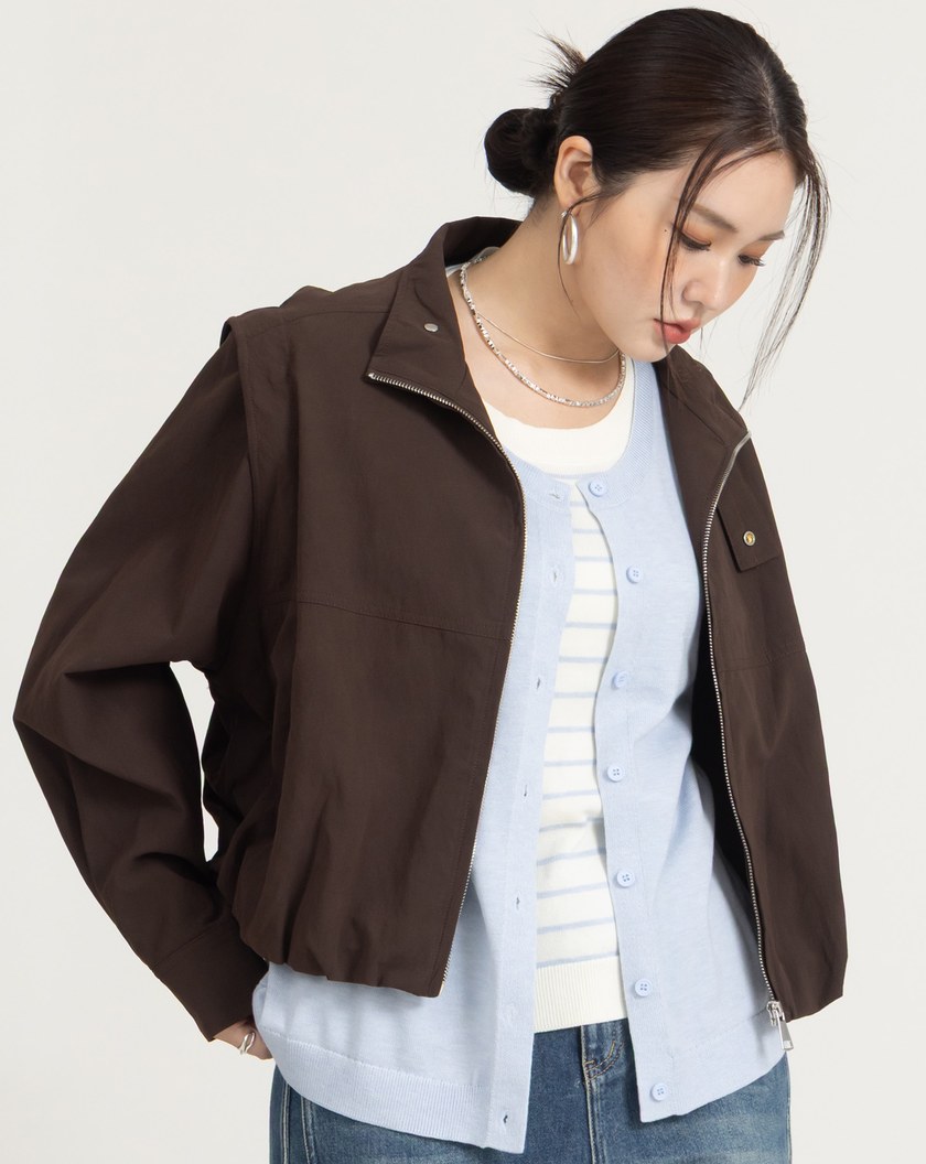 袖子可拆兩穿麂皮絨外套