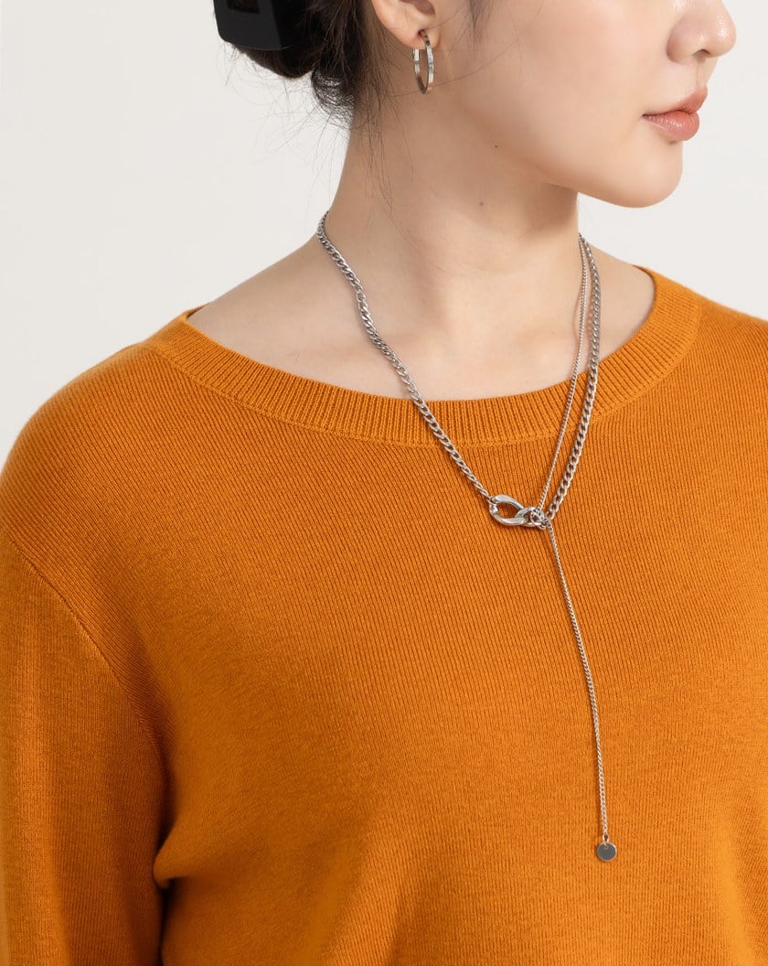 不易皺簡約針織上衣(四色)