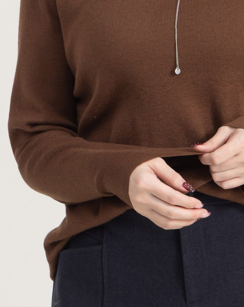 不易皺簡約針織上衣(四色)