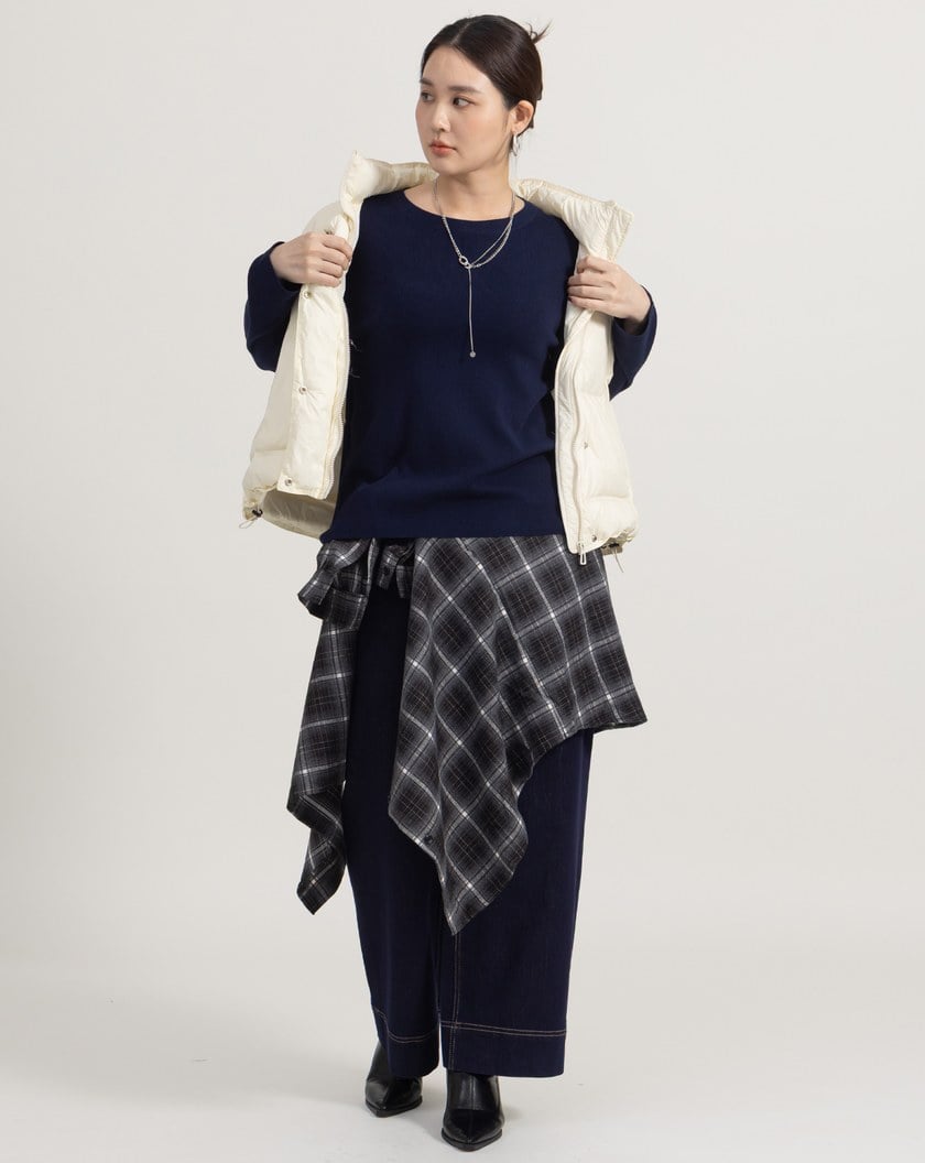 不易皺簡約針織上衣(四色)