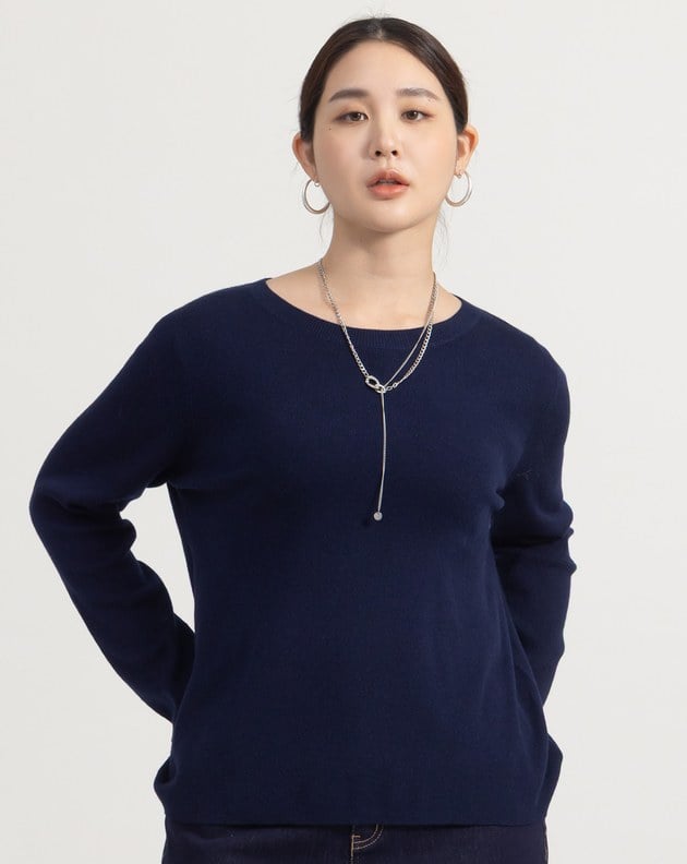 不易皺簡約針織上衣(四色)