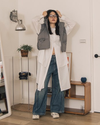 輕盈不臃腫羽絨連帽背心(三色)