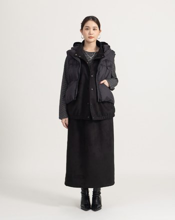 輕盈不臃腫羽絨連帽背心(三色)