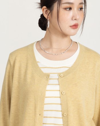 一件出門混羊毛假兩件針織上衣(三色)