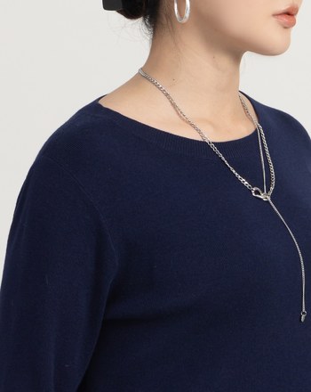 不易皺簡約針織上衣(四色)