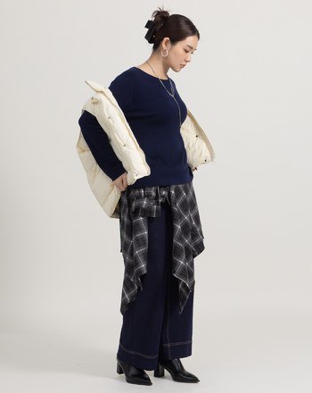 不易皺簡約針織上衣(四色)