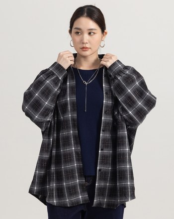 不易皺簡約針織上衣(四色)