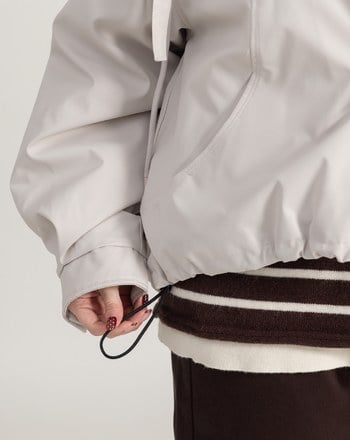 擋風防潑水鋪棉連帽外套(兩色)